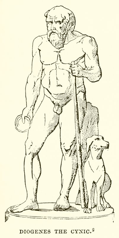 Diogenes the Cynic by English School