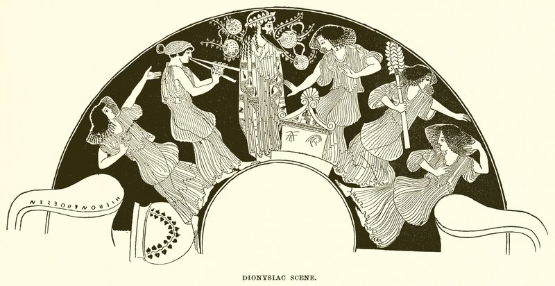 Dionysiac Scene by English School