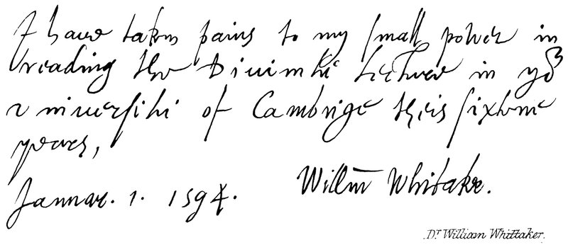 Dr William Whittaker by English School