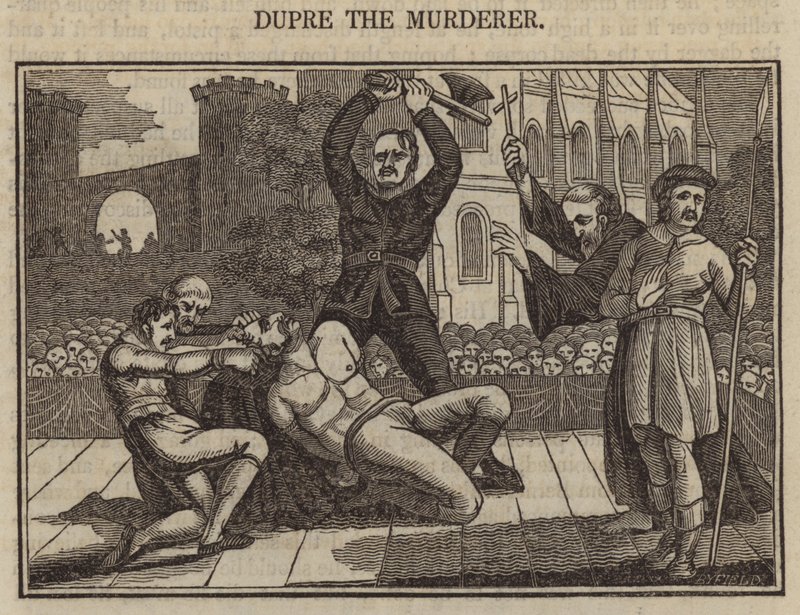 Dupre the Murderer by English School