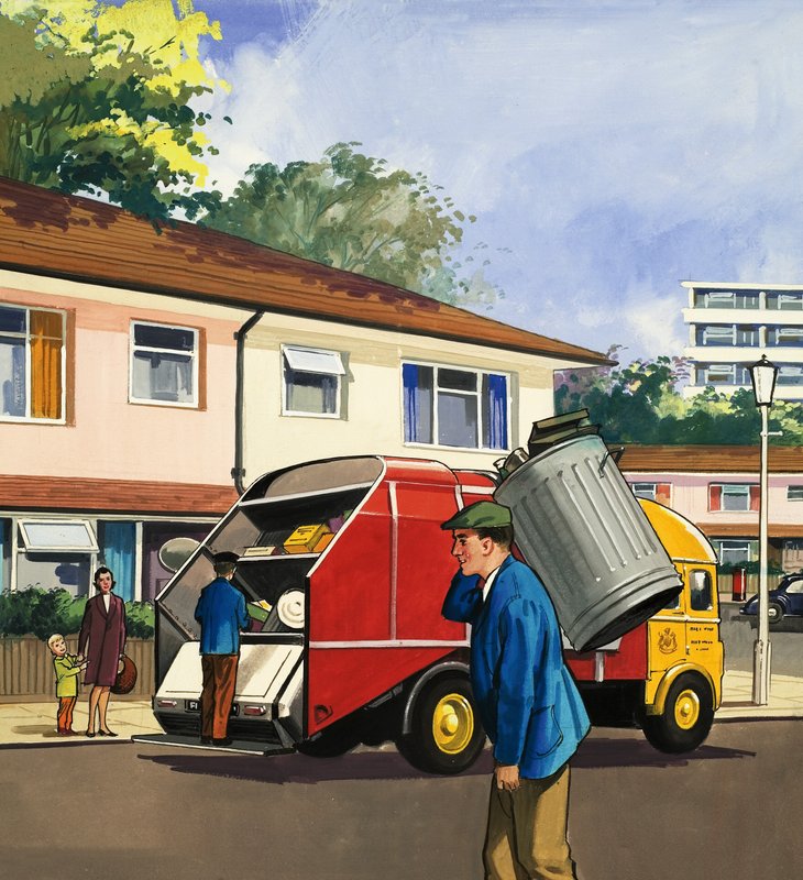 Dustmen by English School