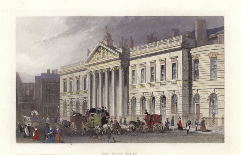 East India House by English School