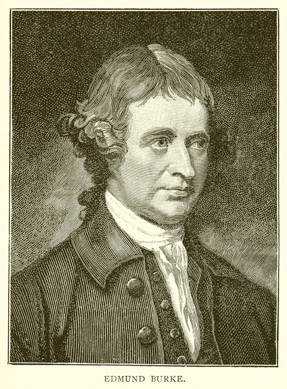 Edmund Burke by English School