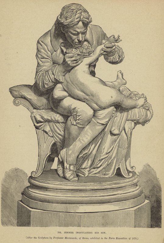 Edward Jenner by English School