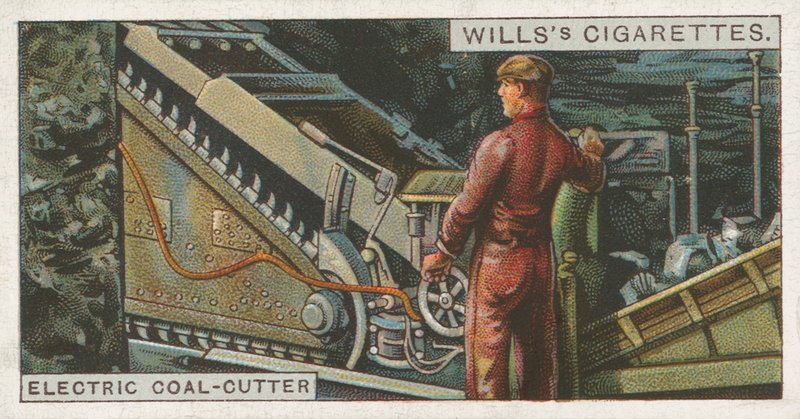 Electric Coal-Cutter by English School