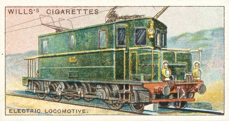 Electric Locomotive by English School