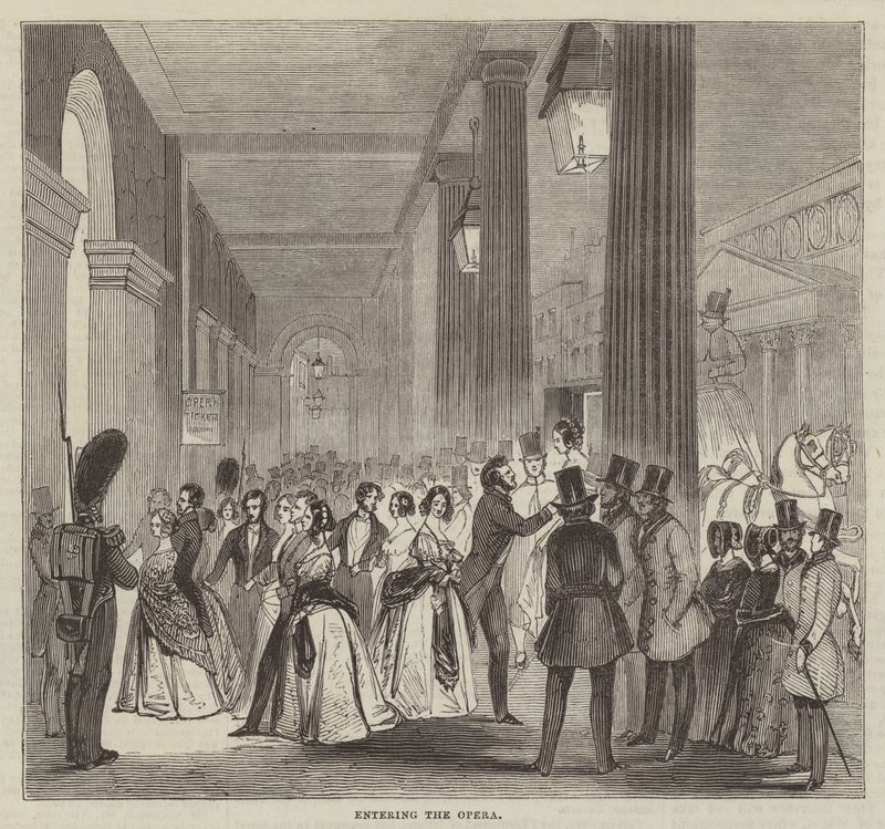 Entering the Opera by English School