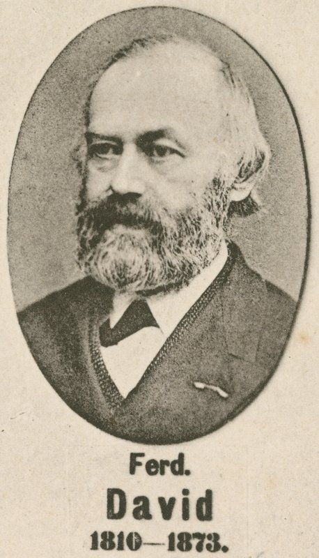 Ferdinand David by English School