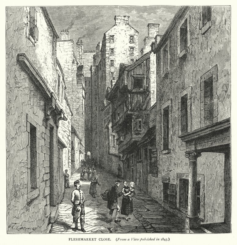 Fleshmarket Close by English School
