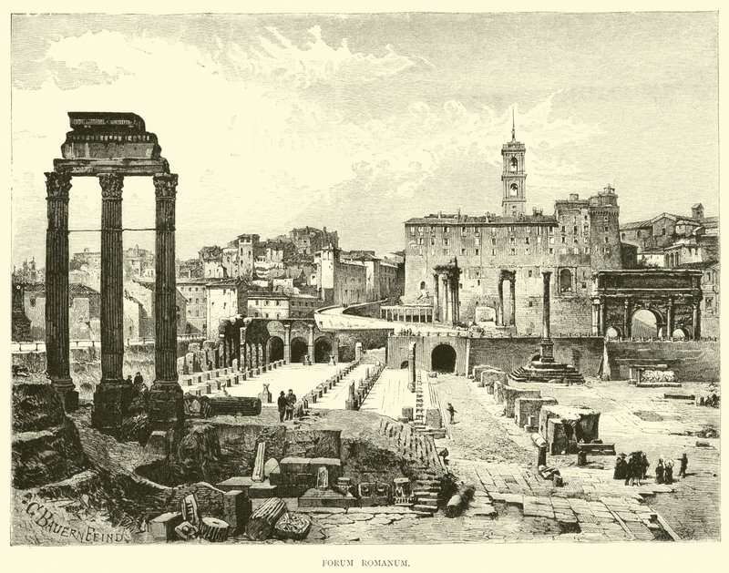 Forum Romanum by English School