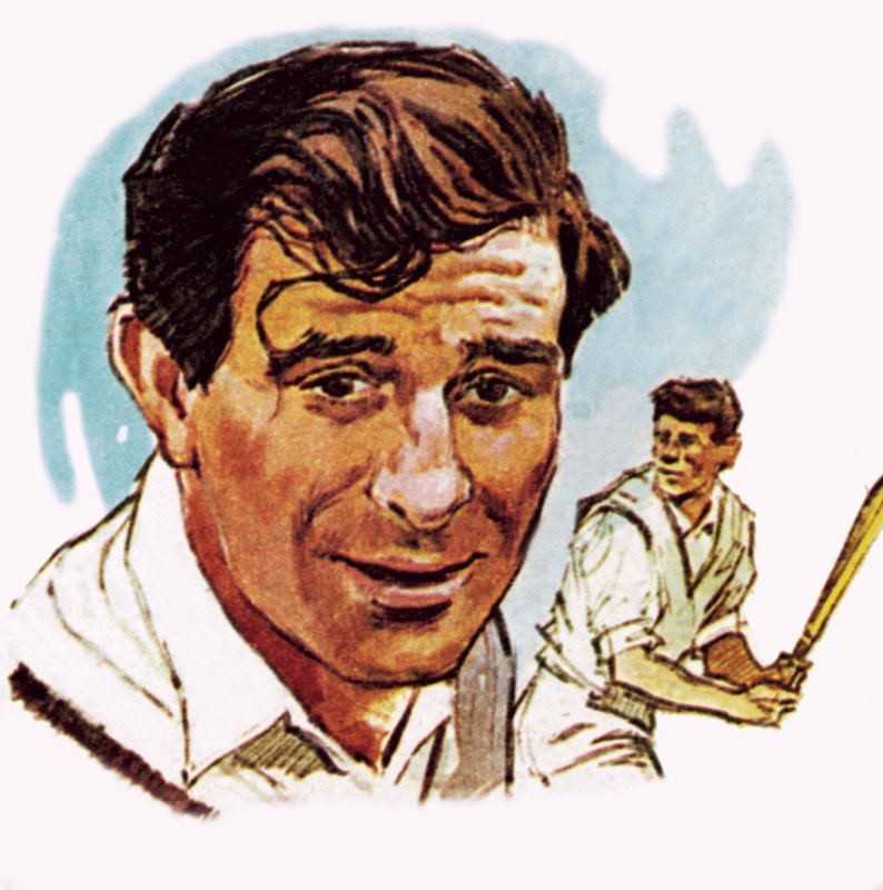 Freddie Trueman by English School