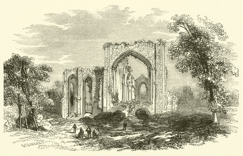 Furness Abbey by English School