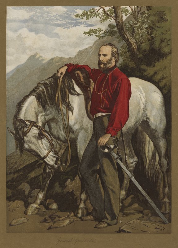 General Garibaldi by English School