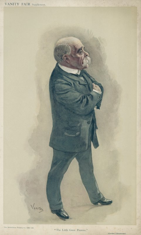 Georges Clemenceau by English School