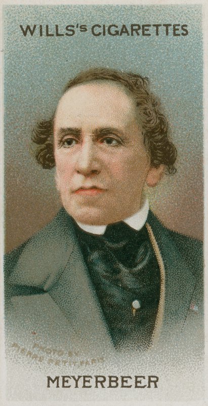 Giacomo Meyerbeer by English School