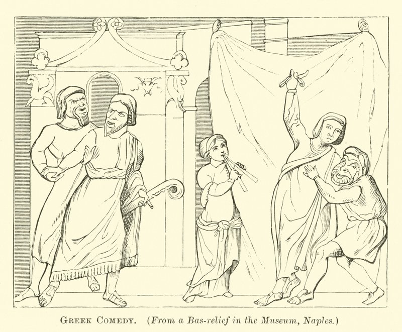 Greek Comedy by English School