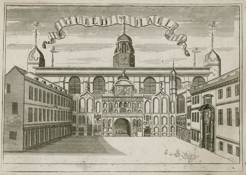 Guildhall, London by English School