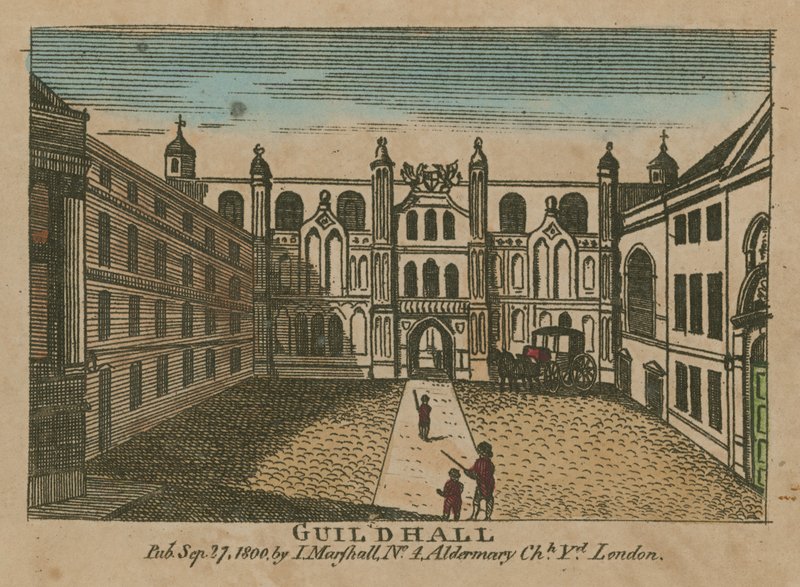 Guildhall, London by English School