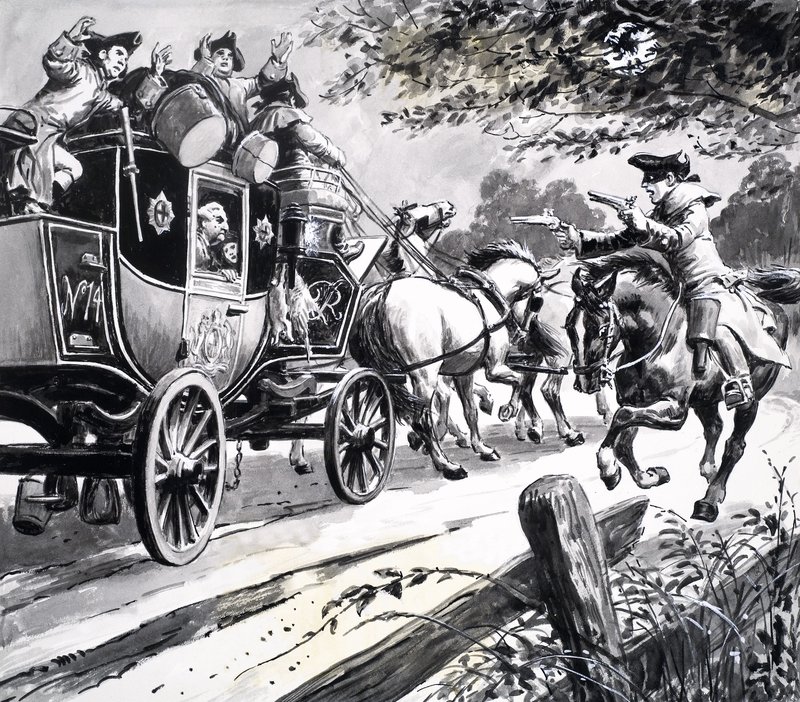 Highwayman by English School
