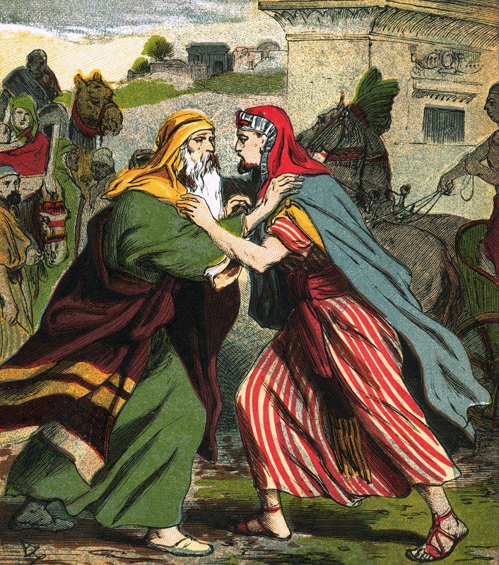 History of Joseph by English School