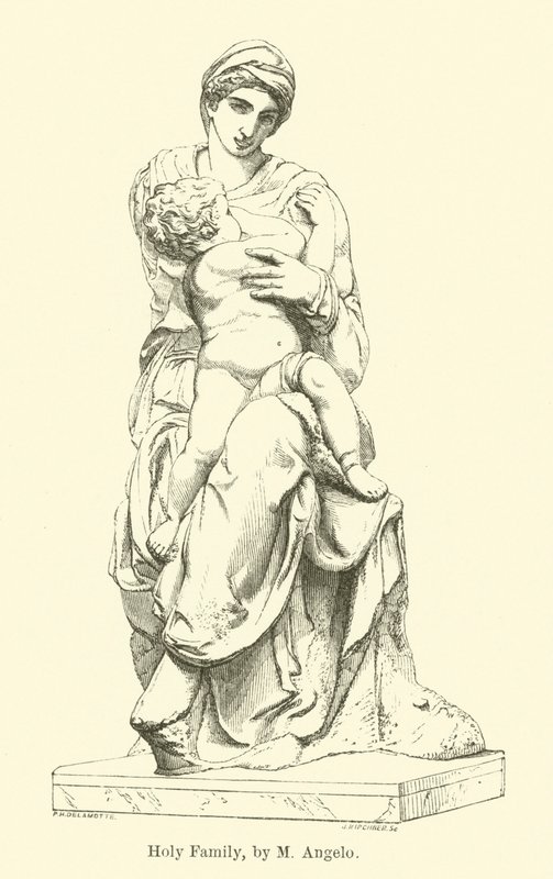 Holy Family by English School