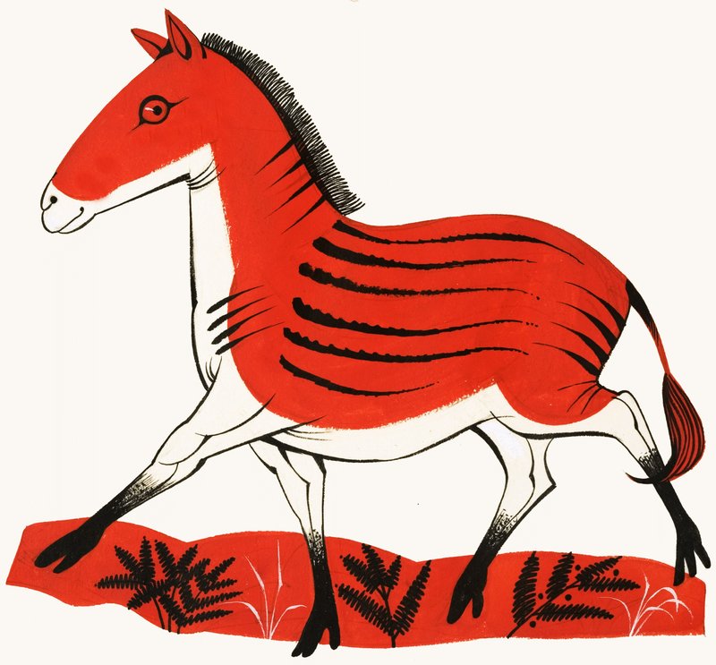 Horse by English School