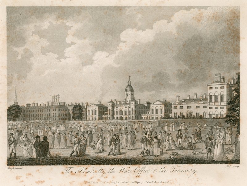 Horse Guards by English School