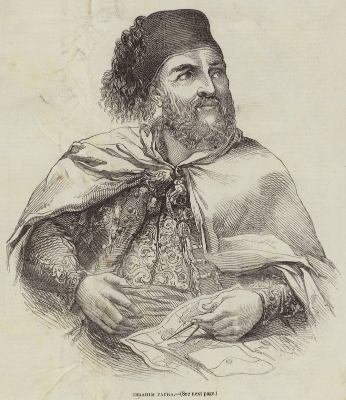 Ibrahim Pacha by English School