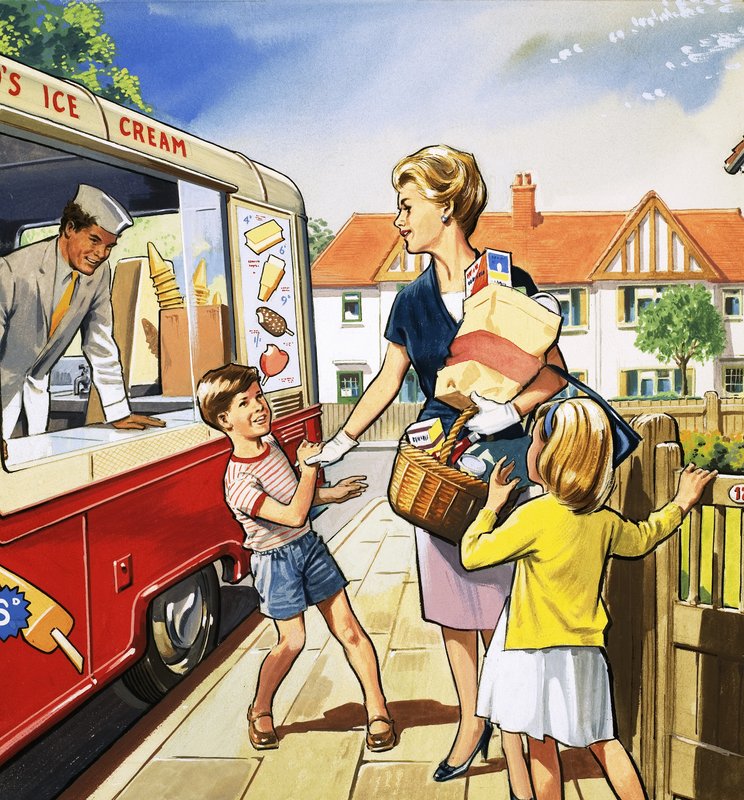 Ice Cream Man by English School