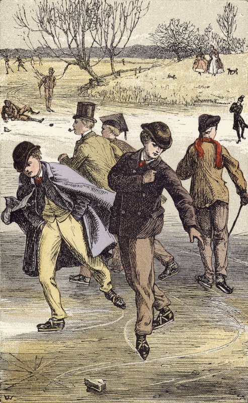 Ice skating by English School