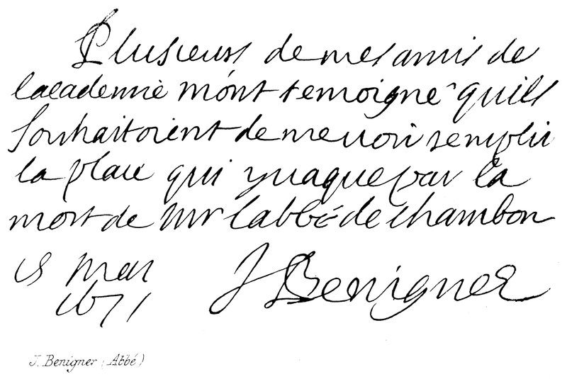 J. Benigner, Abbe by English School