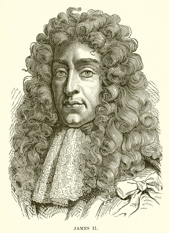 James II by English School