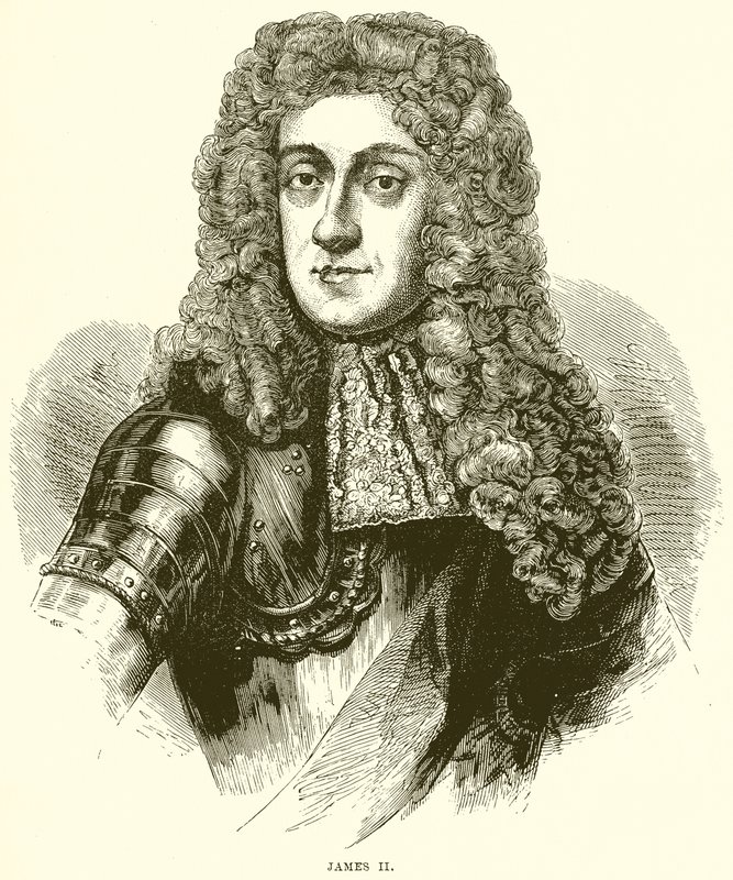 James II by English School