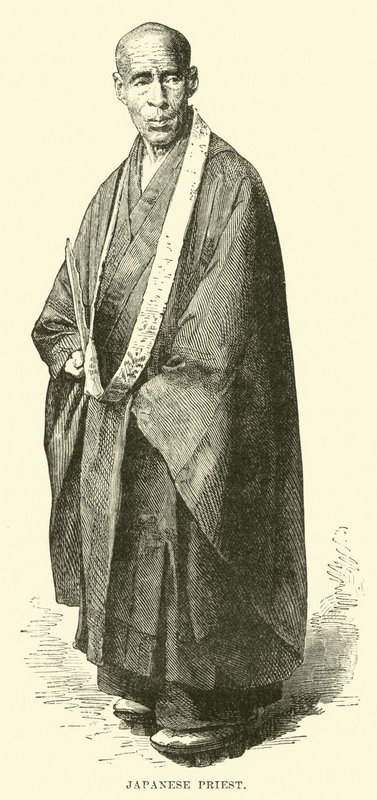 Japanese Priest by English School