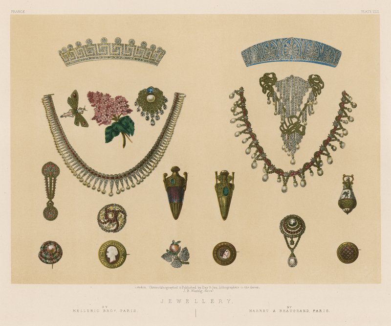 Jewellery by English School