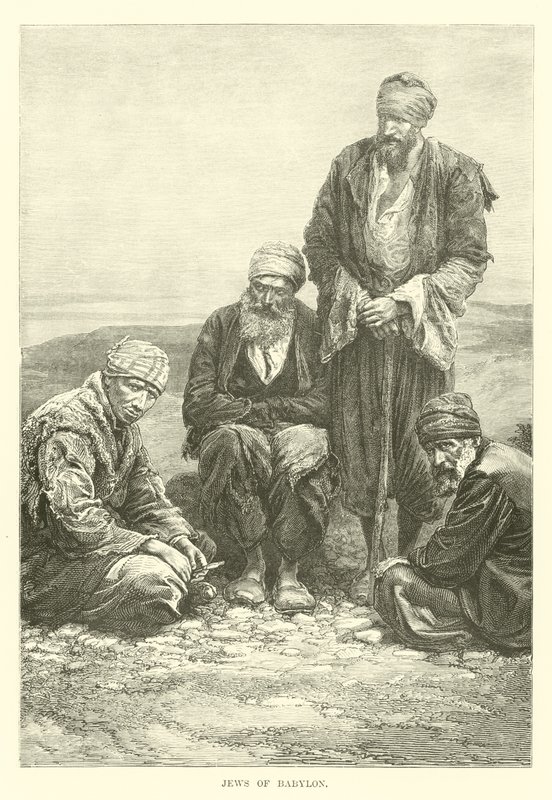 Jews of Babylon by English School