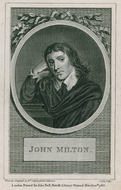 John Milton by English School