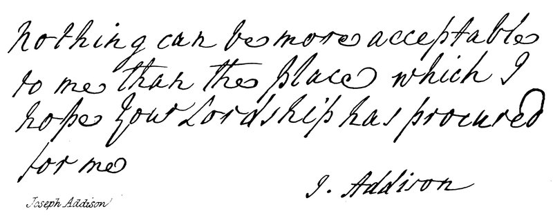 Joseph Addison by English School