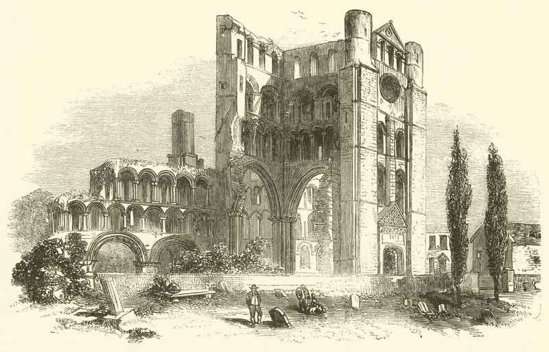 Kelso Abbey by English School