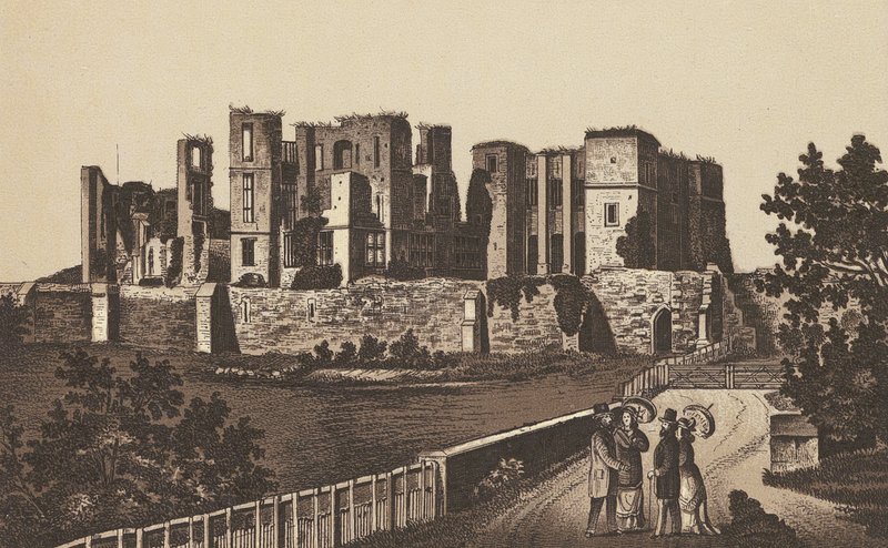 Kenilworth Castle by English School