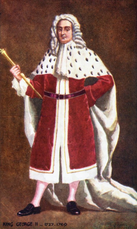 King George II by English School