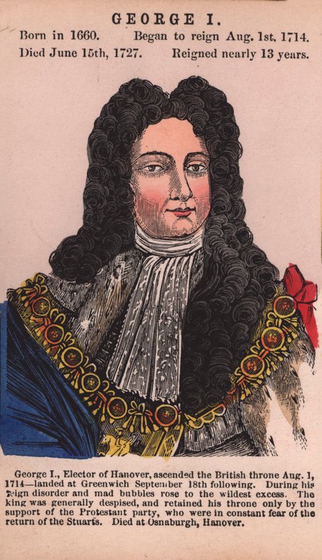 King George I by English School