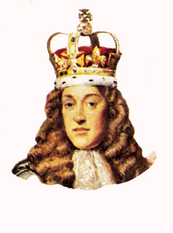 King James II by English School