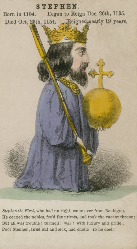 King Stephen by English School