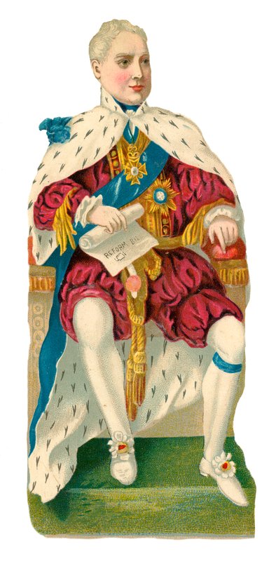 King William IV by English School
