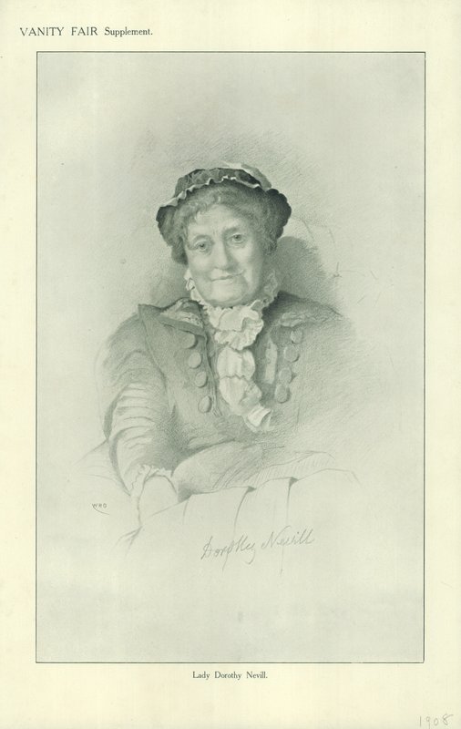 Lady Dorothy Nevill by English School