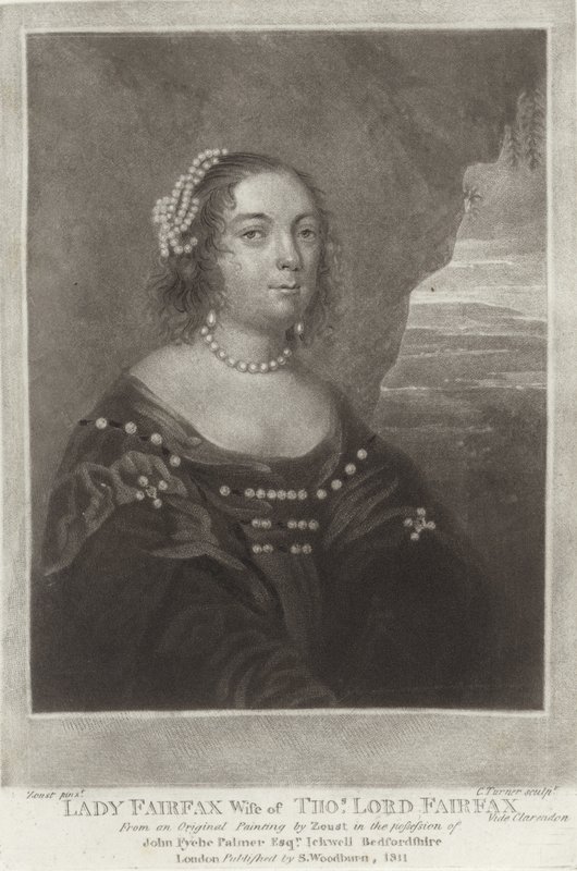 Lady Fairfax by English School
