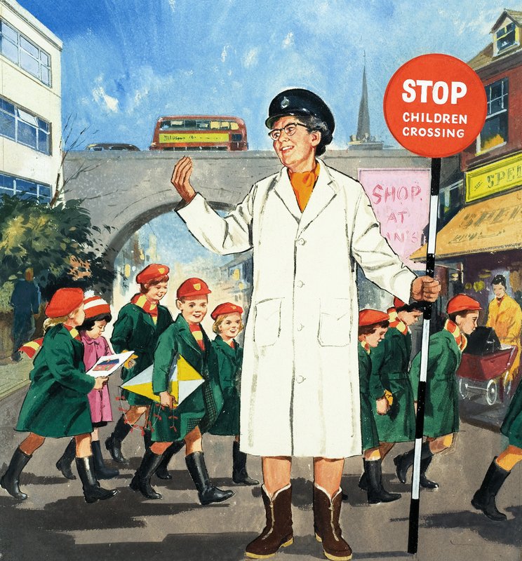 Lollypop lady by English School