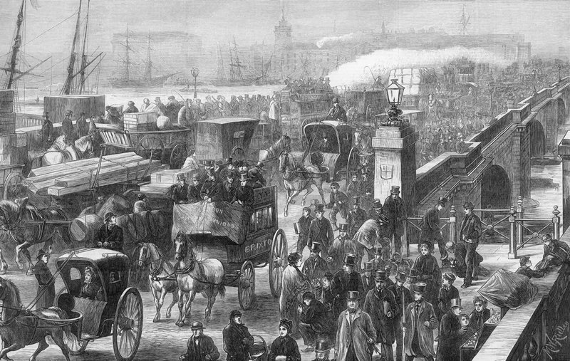 London Bridge by English School