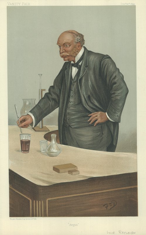 Lord Rayleigh by English School